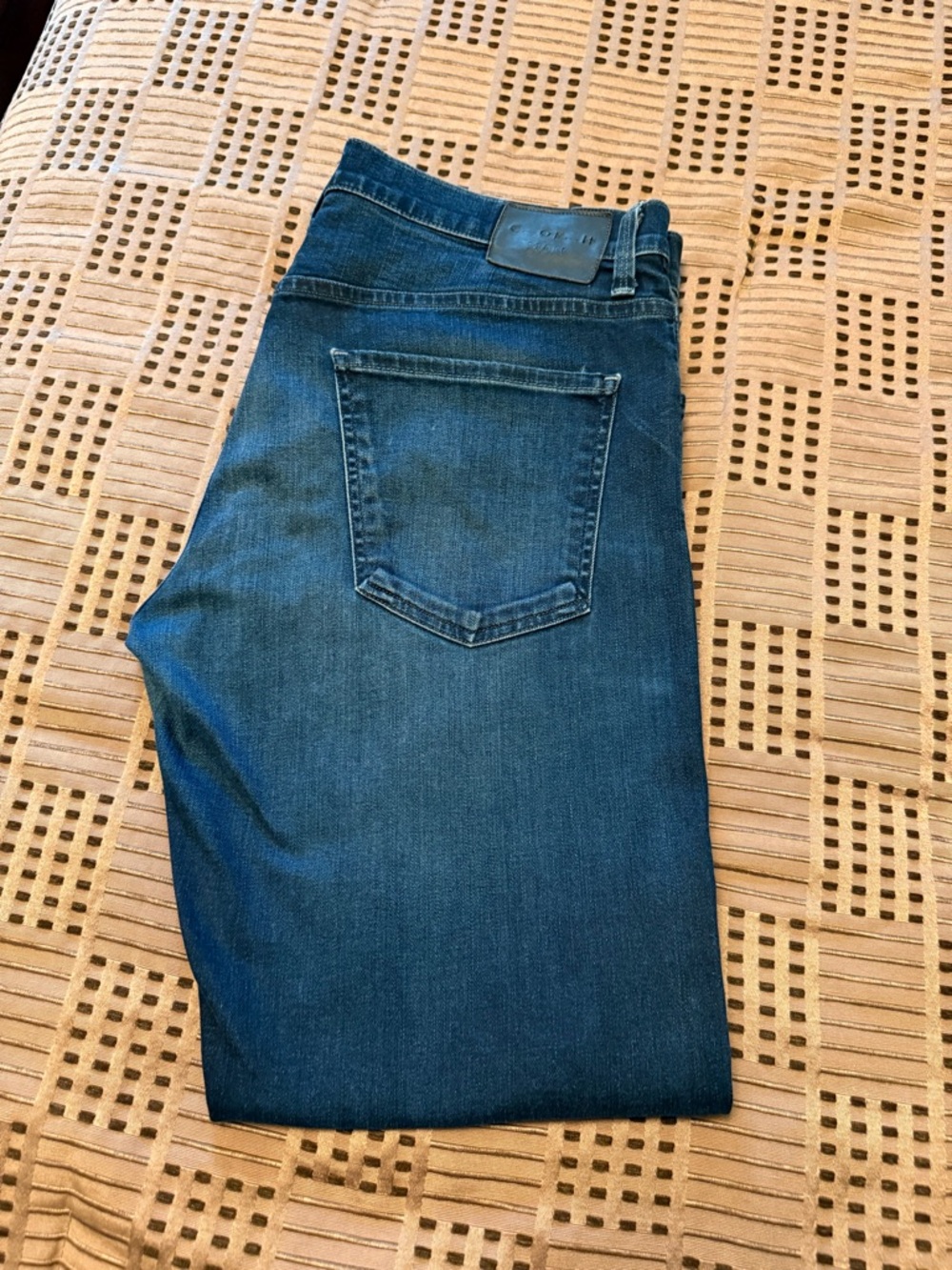Citizen of Humanity Men's Dark Blue Denim Jeans - Classic Straight Fit
